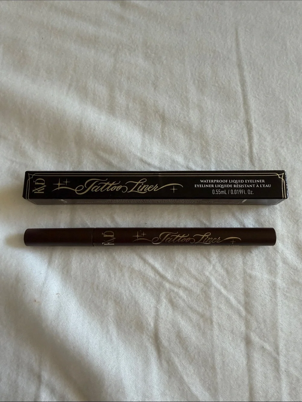 New Kat Von D KVD tattoo liner - waterproof liquid eyeliner - Mad Max Brown
